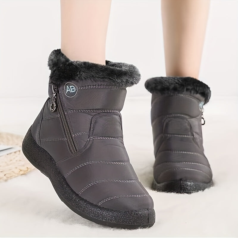 AB Snow Boots™ - Faux Fur Winter Boots