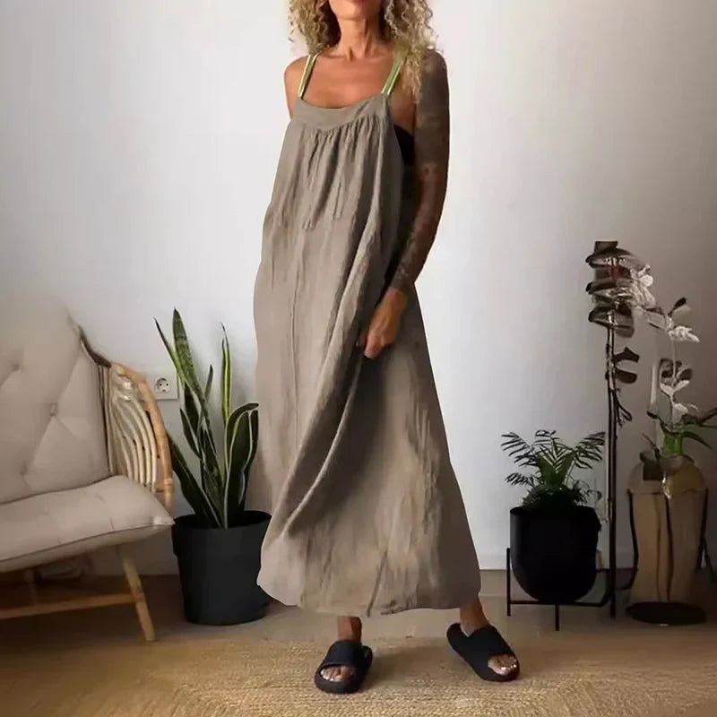 Harriet - Boho Style Relaxed Sling Dress