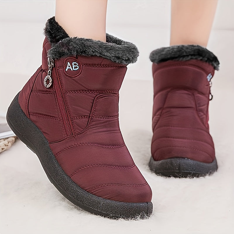 AB Snow Boots™ - Faux Fur Winter Boots