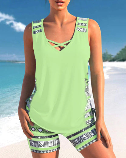 Naomi | Trendy tankini-badpak