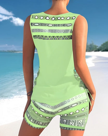 Naomi | Trendy tankini-badpak