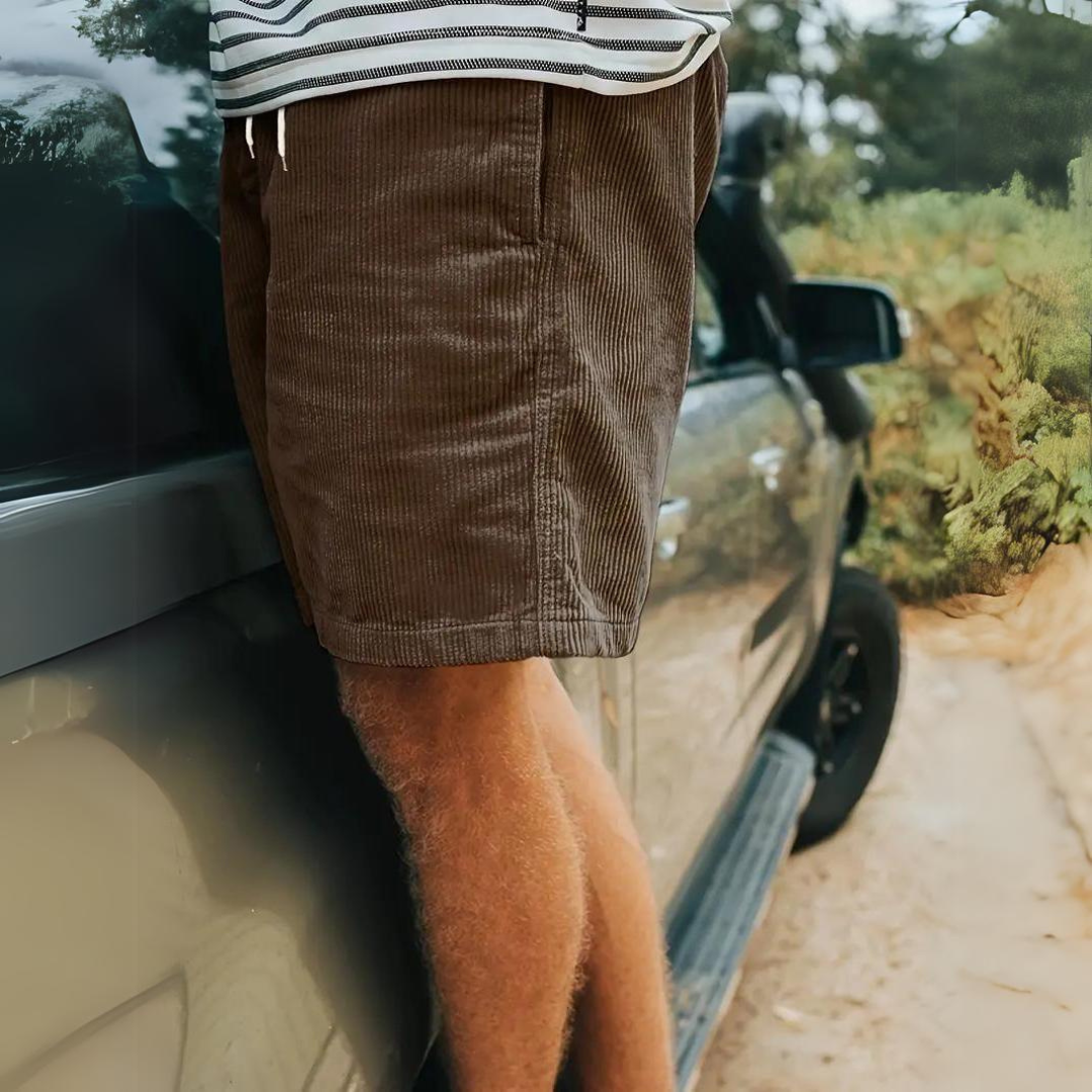 Alvin - Comfy Corduroy Shorts