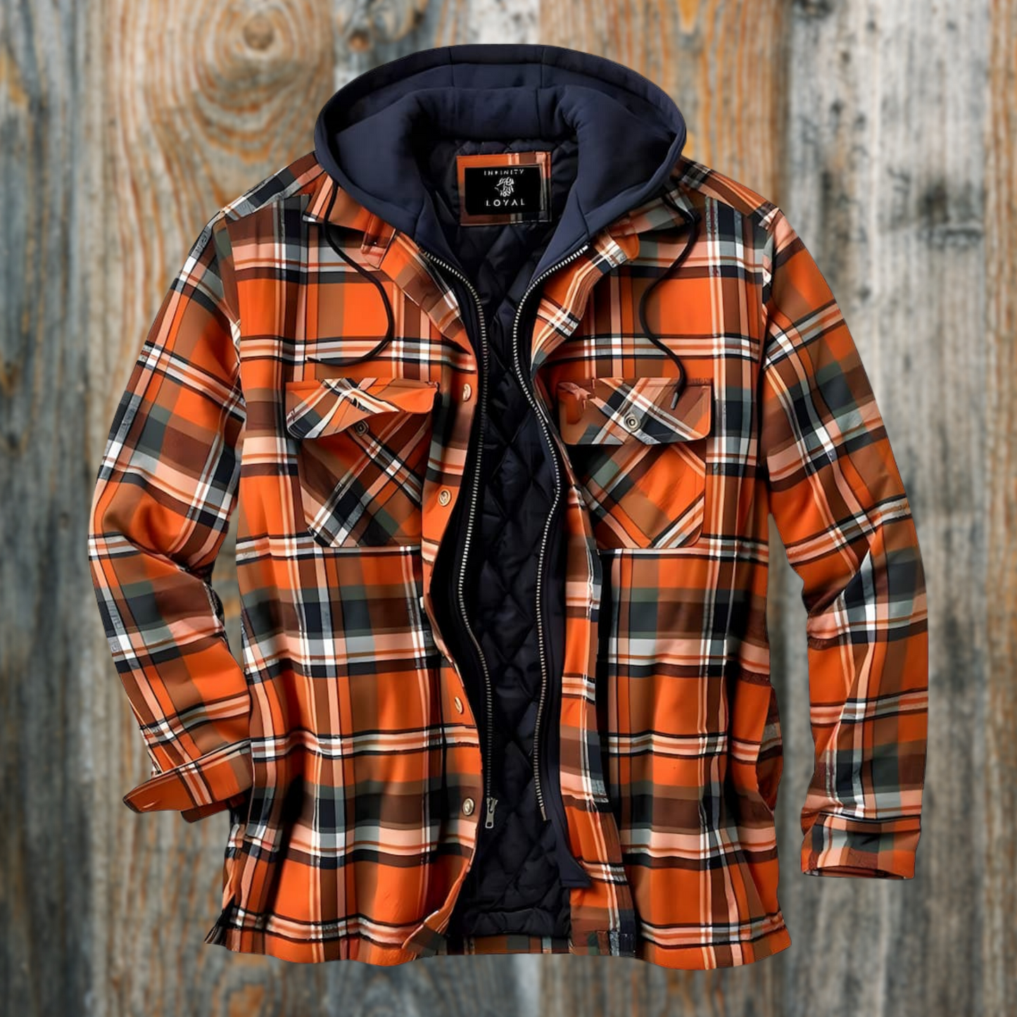 Blake - Lumberjack Insulated Flannel Jacket