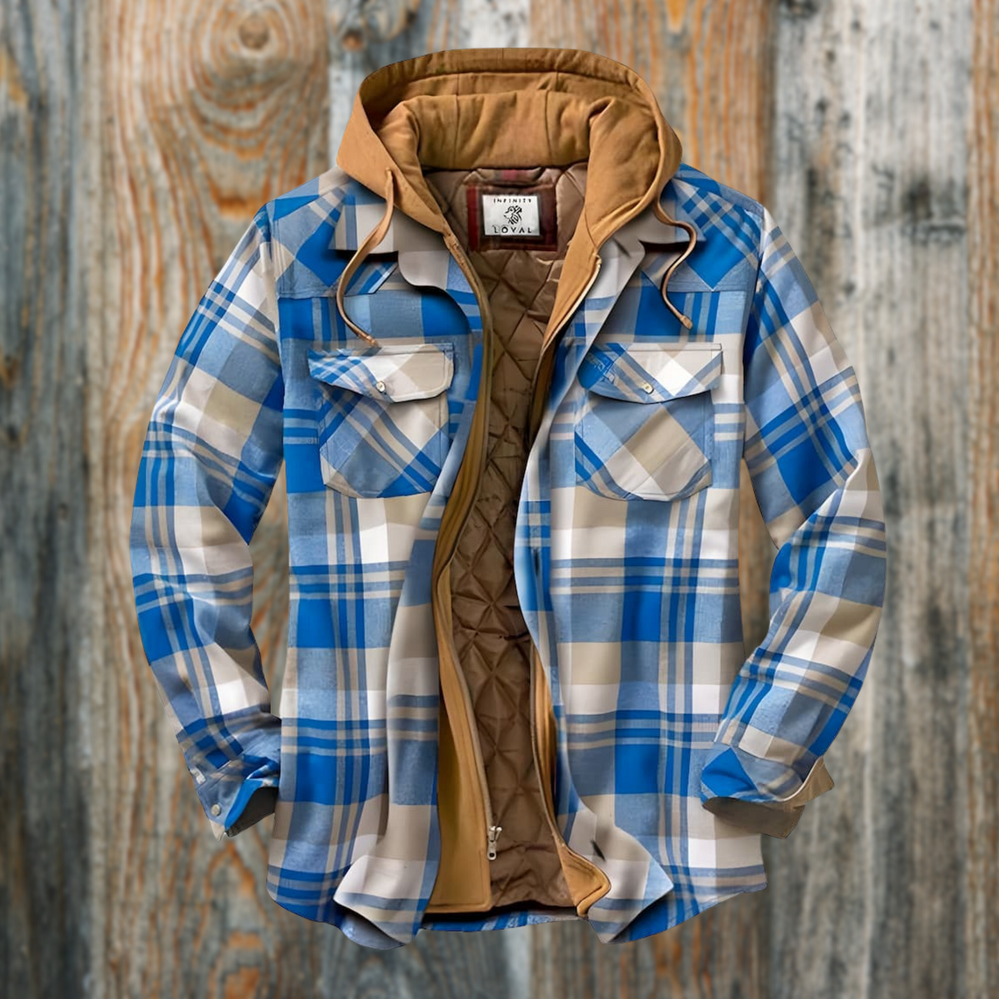 Blake - Lumberjack Insulated Flannel Jacket