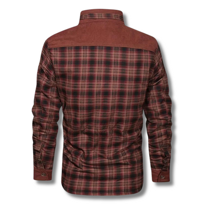 Lorenzo - Retro Plaid Fleece Coat