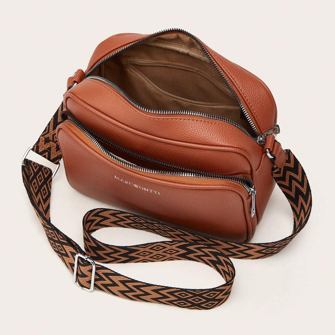 Marcontti™ - Leather Shoulder Bag