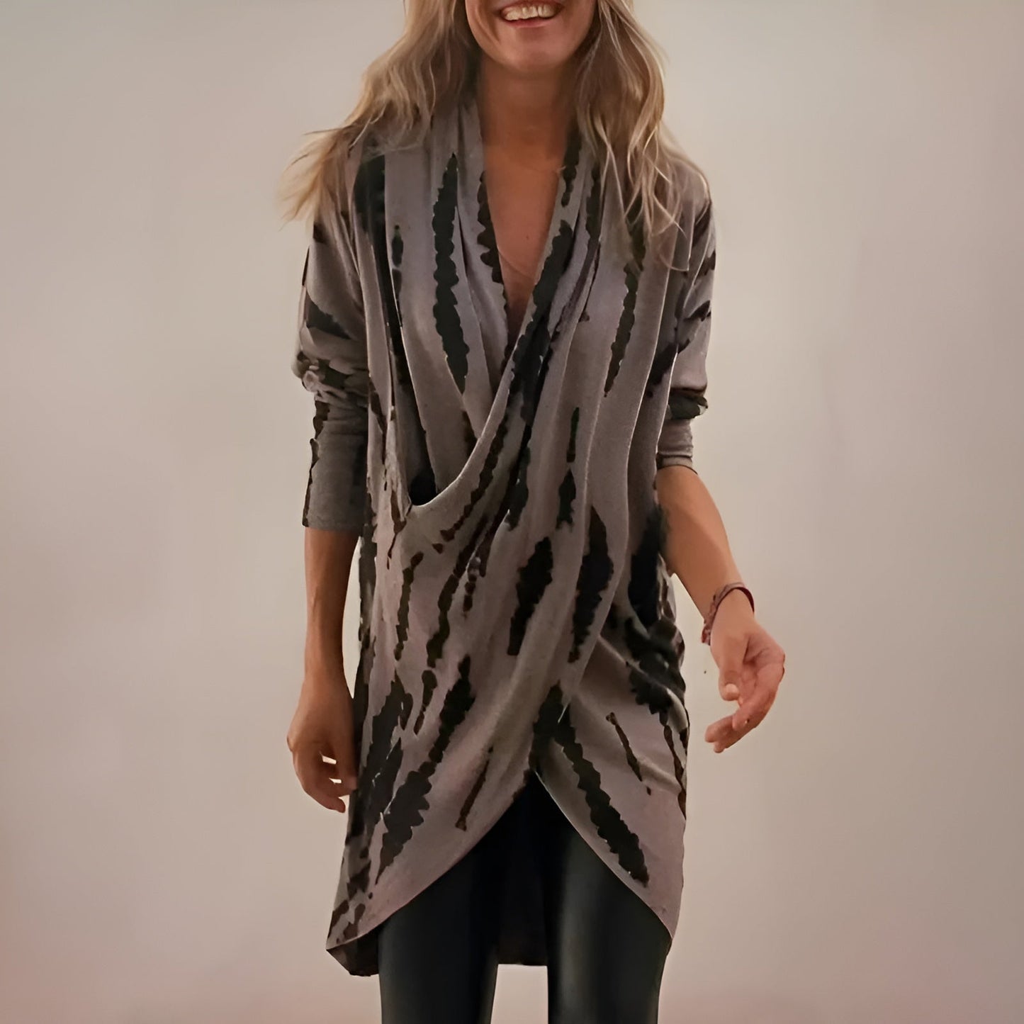 Elsa™ | Luxe tuniek met V-halslijn en losse pasvorm