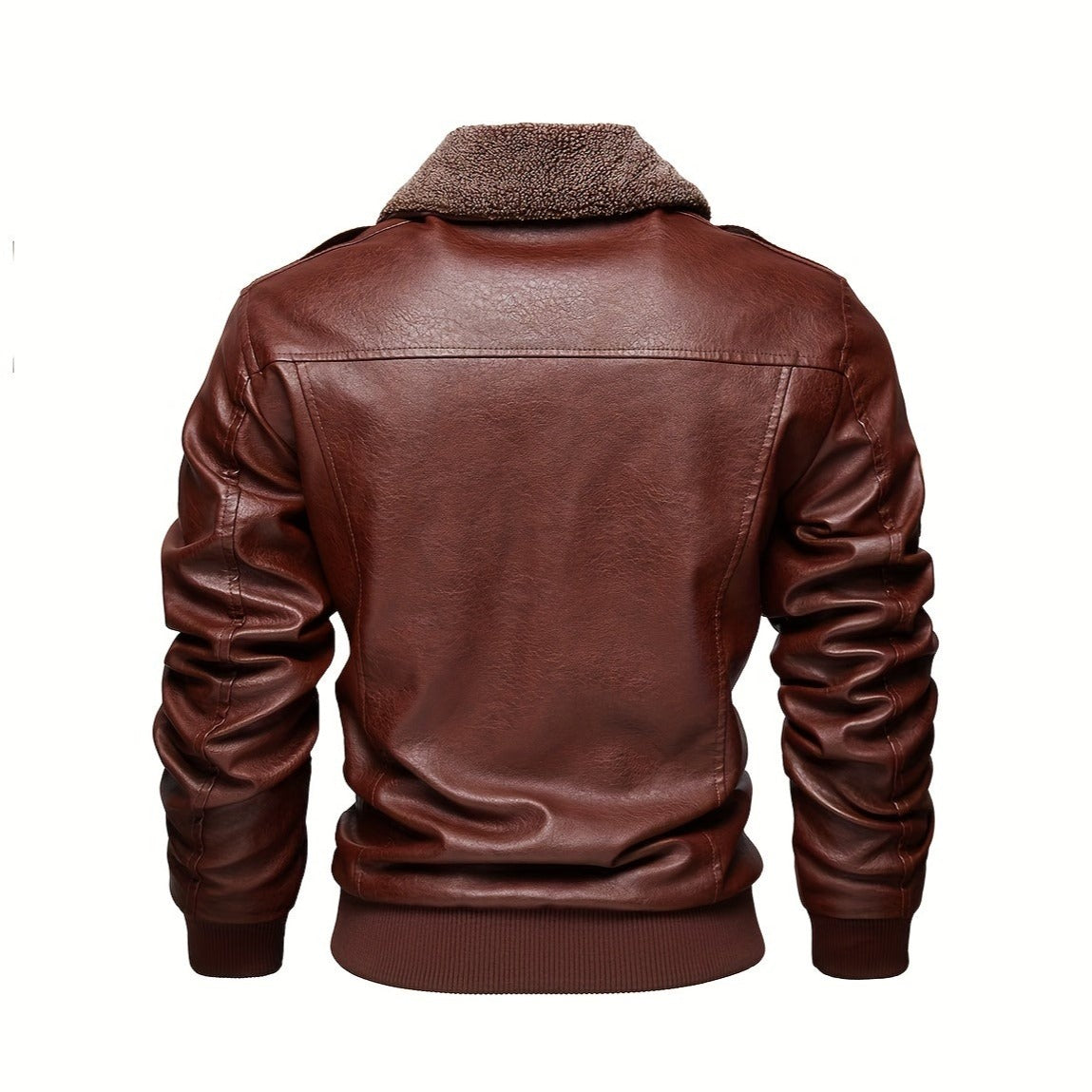 Godfrey - Leather Bomber Jacket