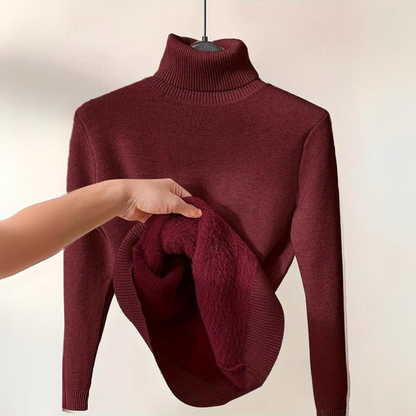 Rebecca - Turtleneck Pullover Thermal Sweater