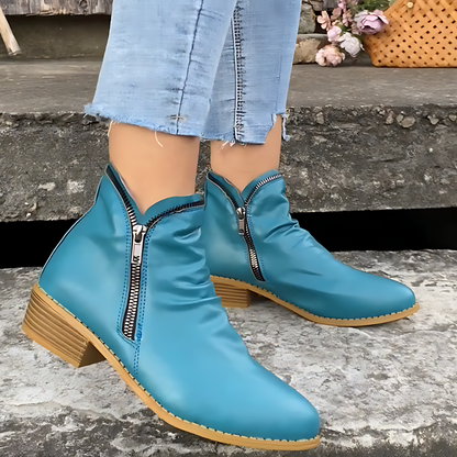 Nisi - Stylish Block Heel Boots