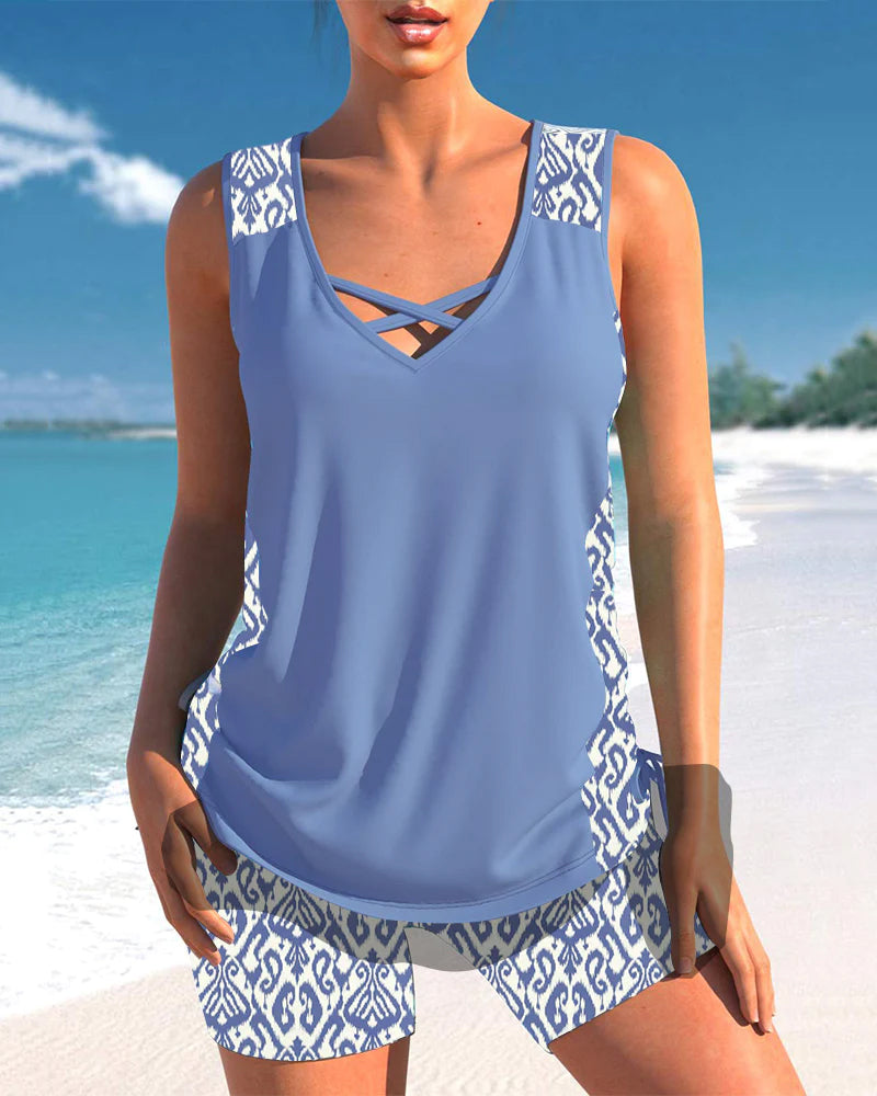 Naomi | Trendy tankini-badpak