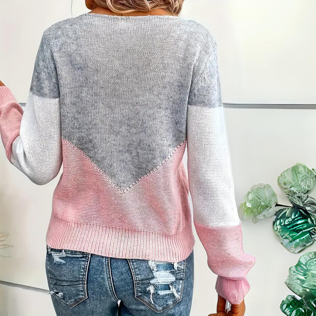 Anabella - Luxe Cotton Knit Sweater