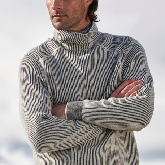 Jackson - Ribbed Turtleneck Sweater