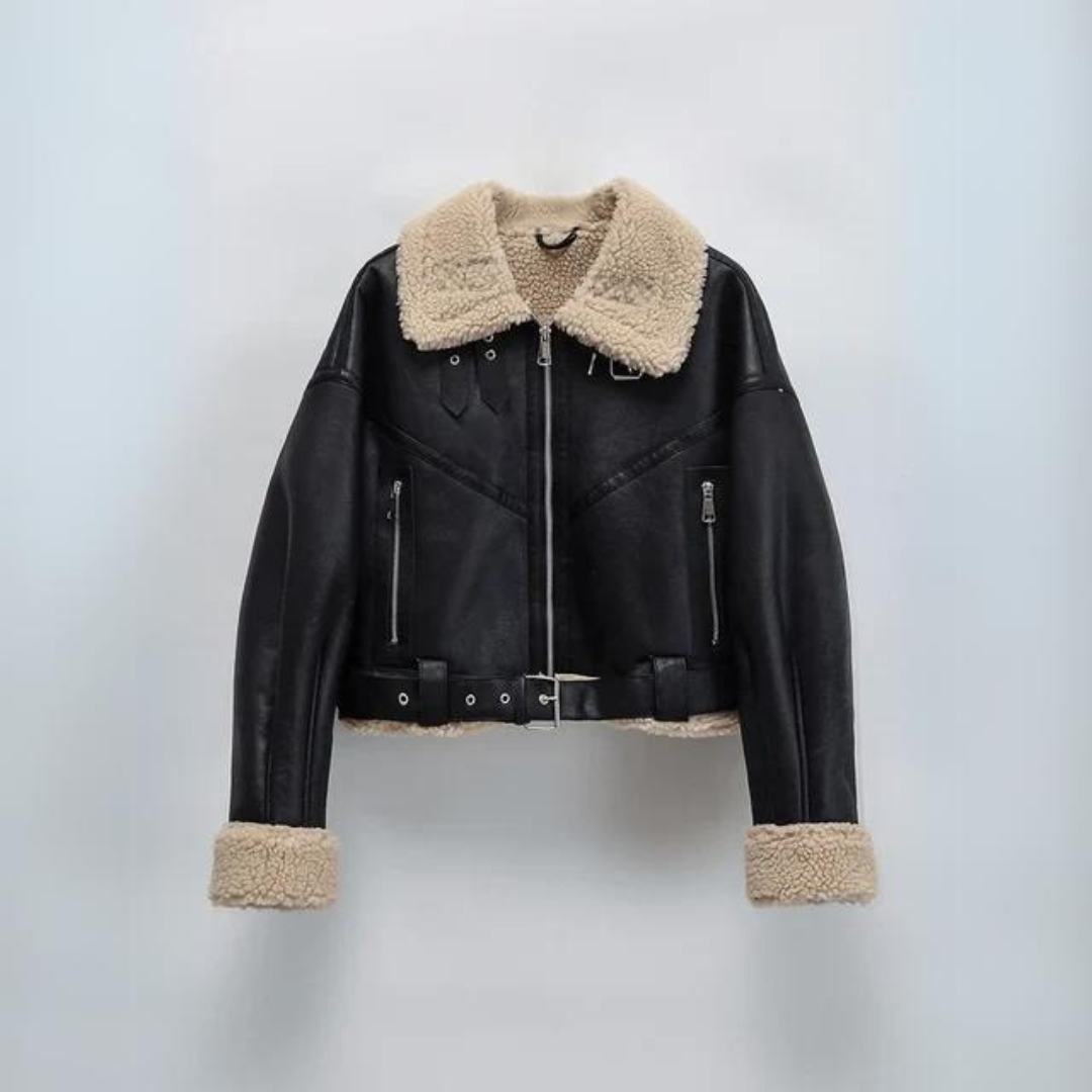 Avery Shearling Leather Jacket