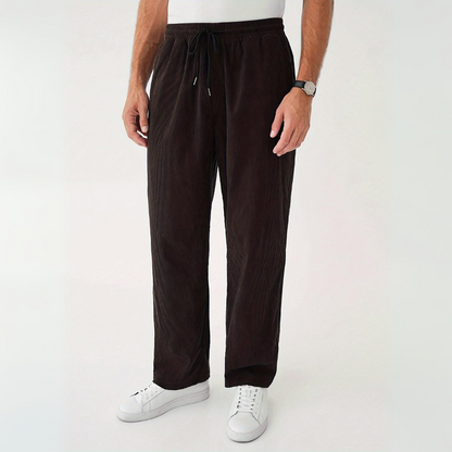 Calvin - Casual Corduroy Tapered Trousers