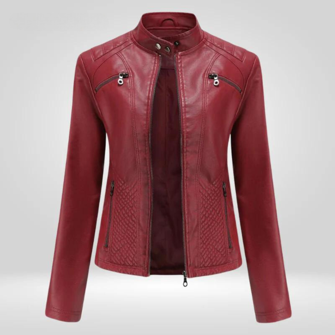 Robyn™ - Stylish Leather Jacket