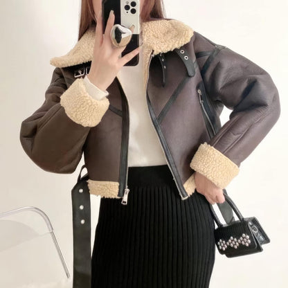 Avery Shearling Leather Jacket