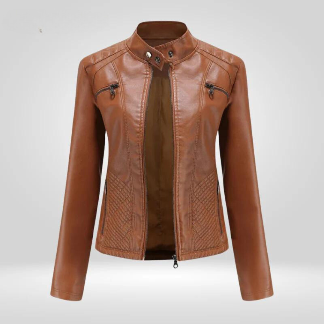 Robyn™ - Stylish Leather Jacket