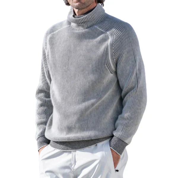 Jackson - Ribbed Turtleneck Sweater