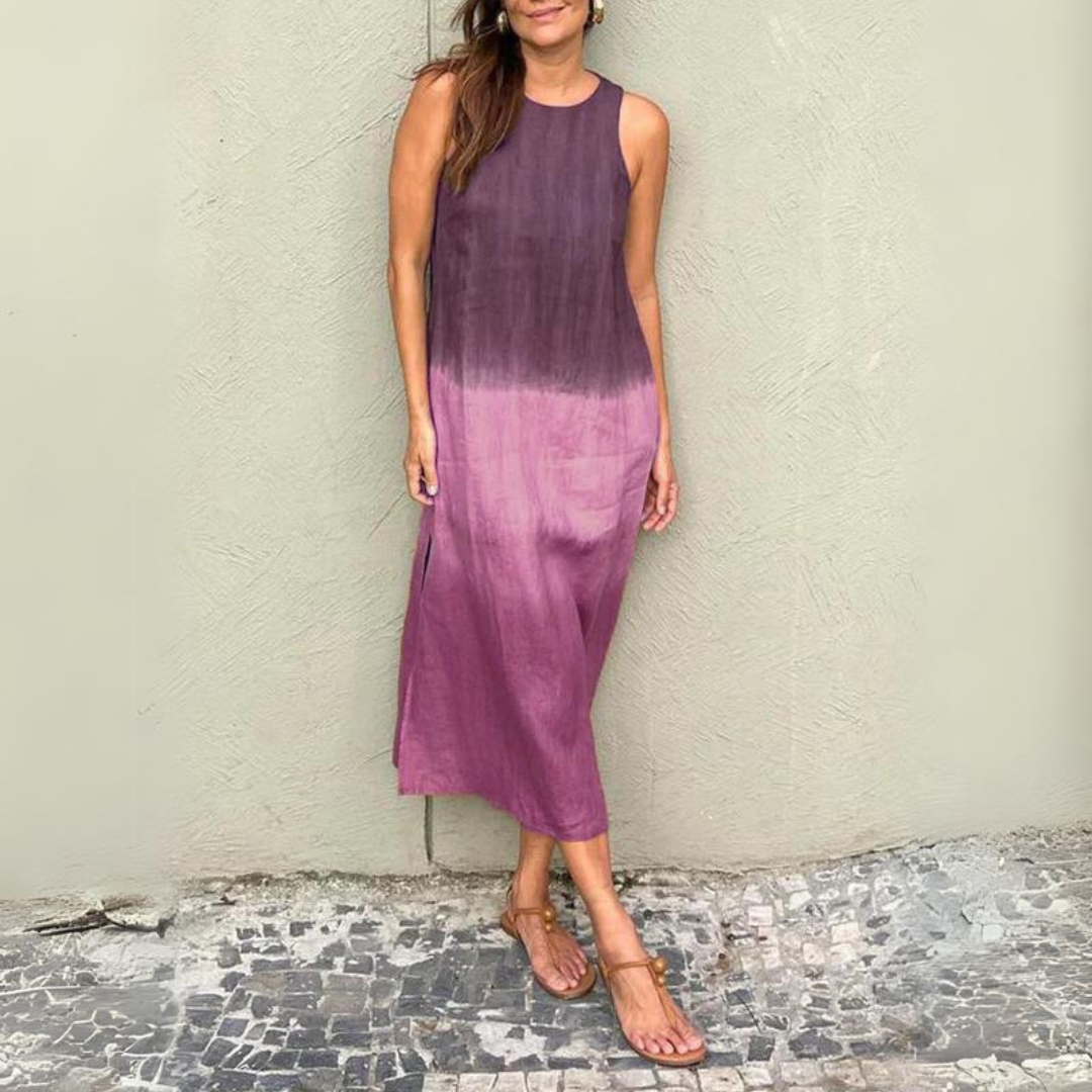 Lara™ - Gradient Ombre Midi Dress