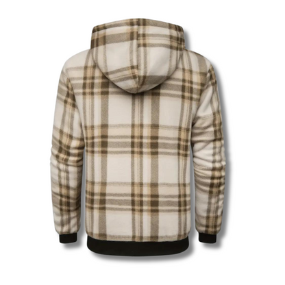 Dereck - Classic Plaid Zip Up Jacket