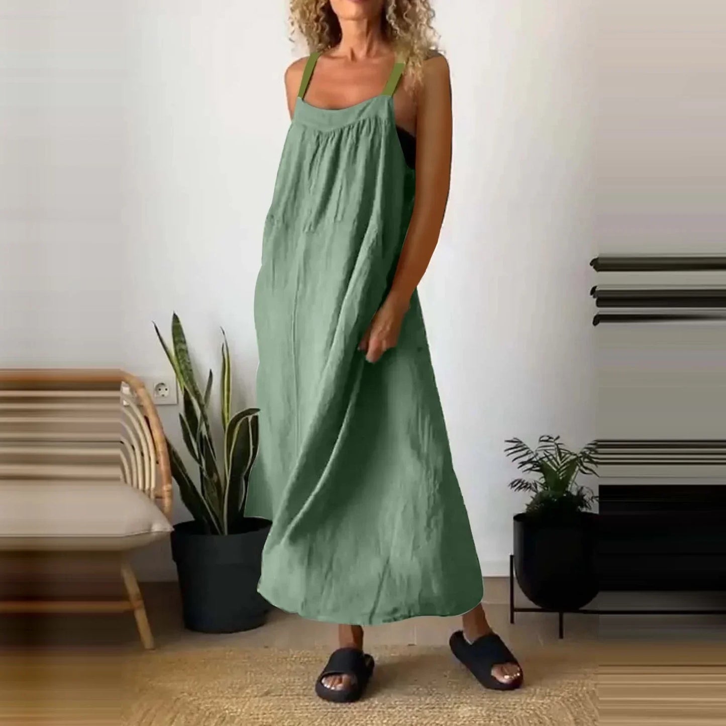 Harriet - Boho Style Relaxed Sling Dress