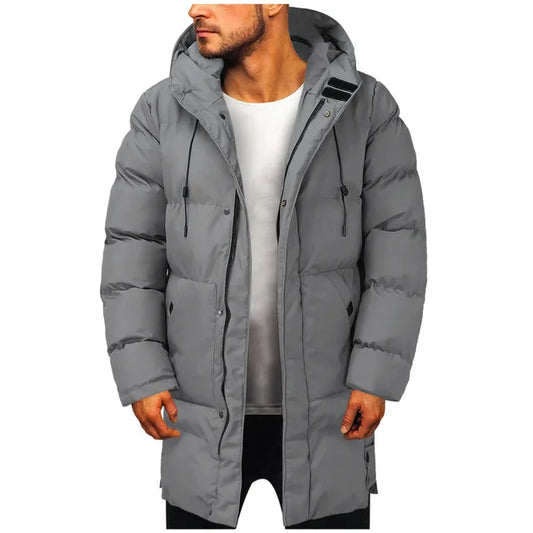 Abraham™ – Lange parka voor heren