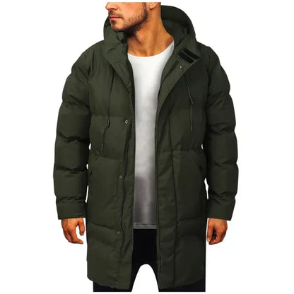 Abraham™ – Lange parka voor heren