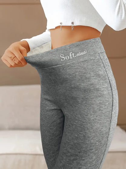 Soft Clouds - Warm Winter Leggings