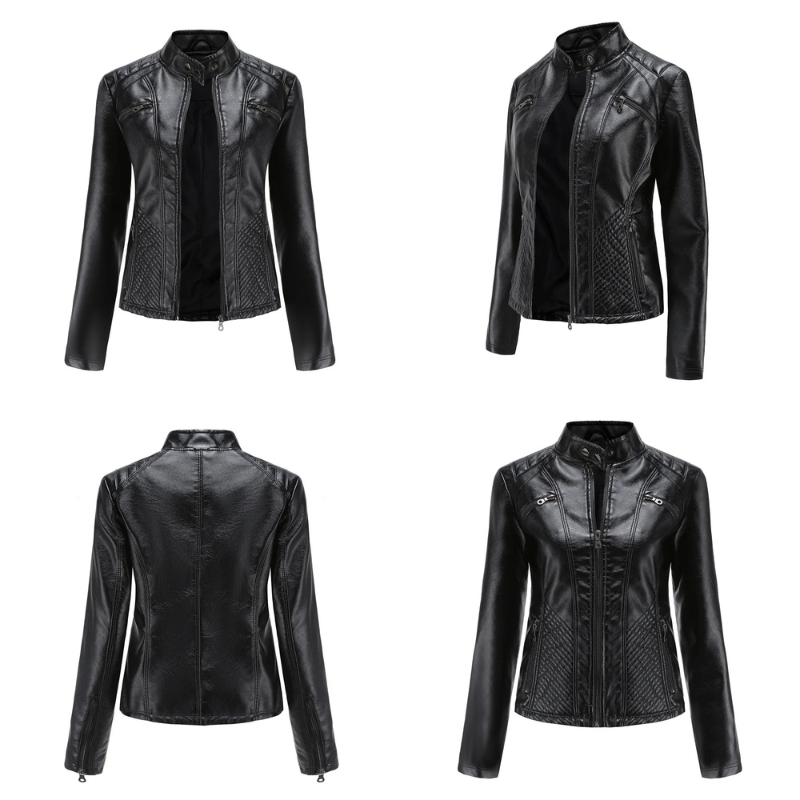 Robyn™ - Stylish Leather Jacket