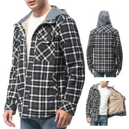 Noah - Flannel Fleece Winter Jacket