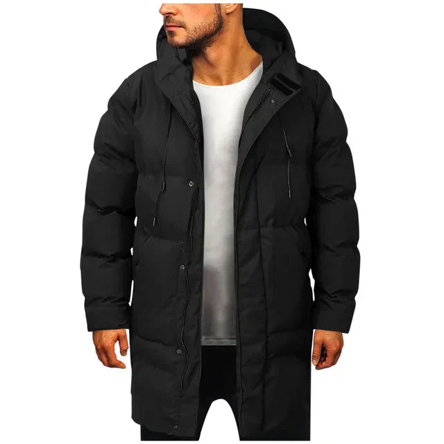 Abraham™ – Lange parka voor heren