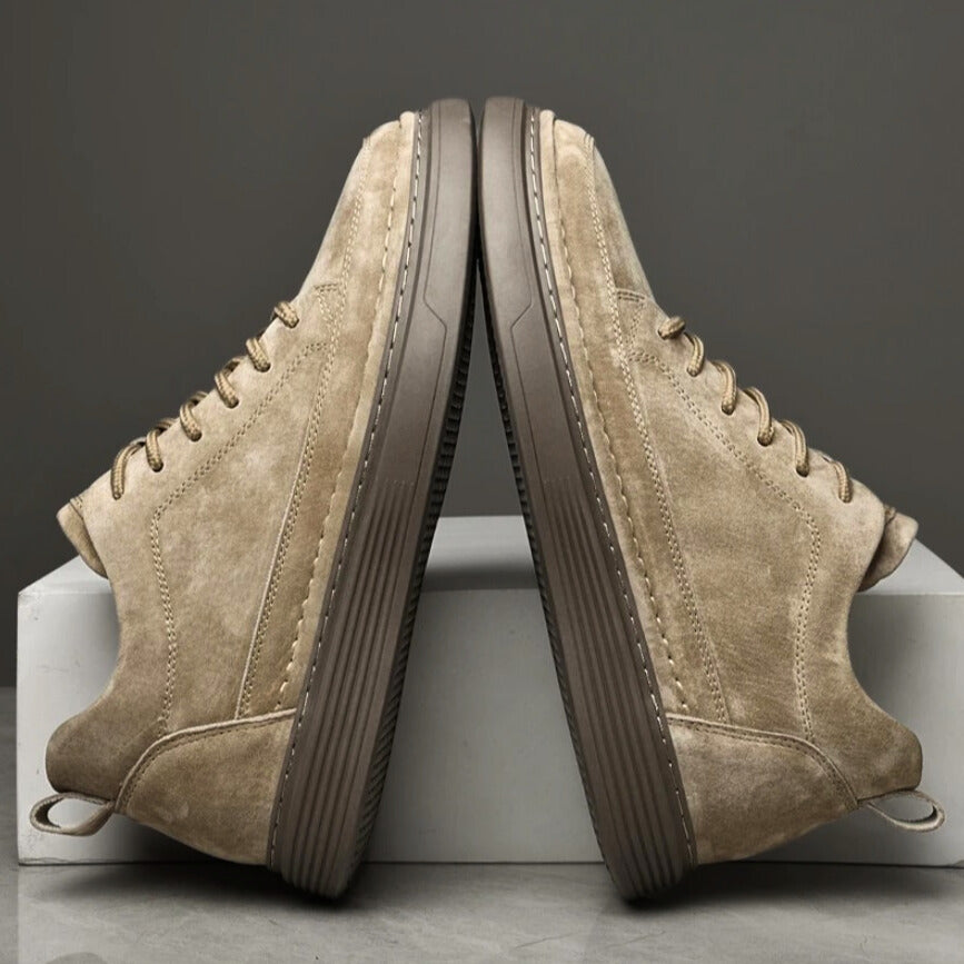 Caius Genuine Leather Sneakers