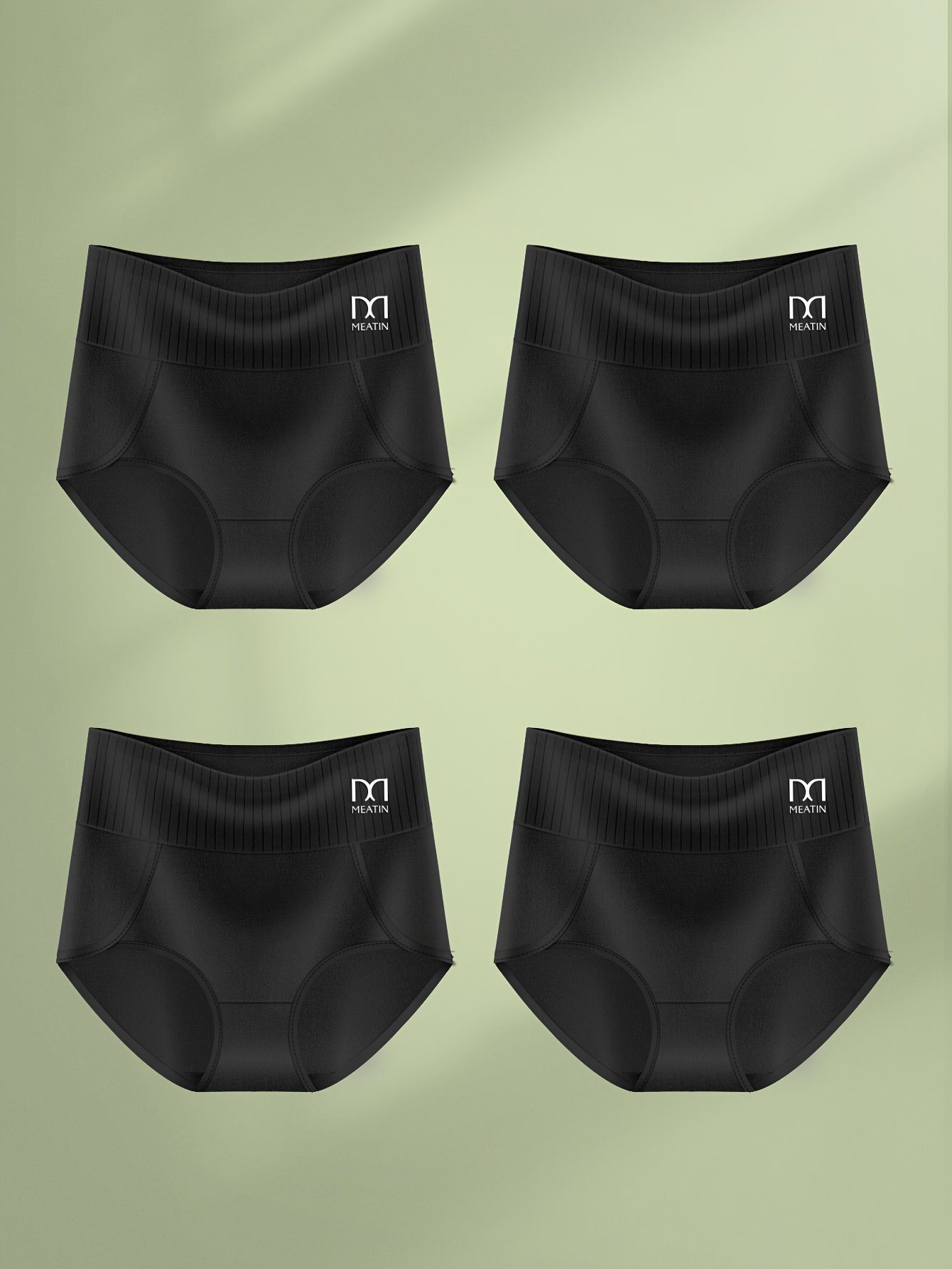 Shaplex™ - 6-pack ademende en comfortabele slipjes met hoge taille en buikondersteuning