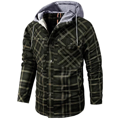 Noah - Flannel Fleece Winter Jacket