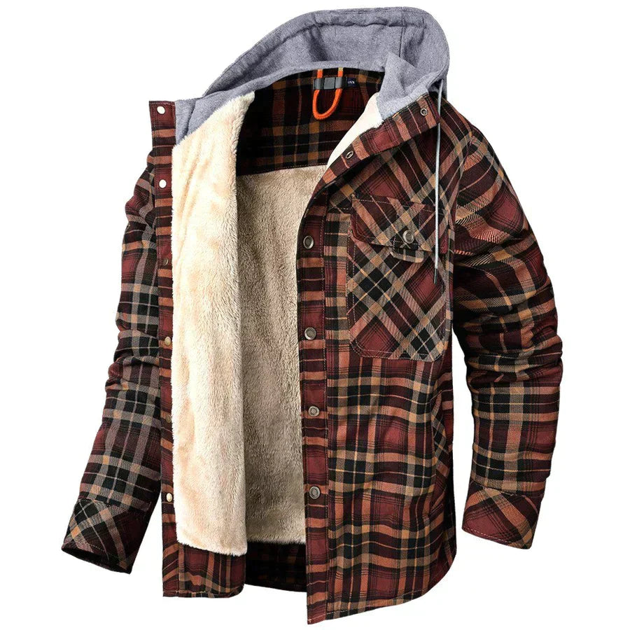 Noah - Flannel Fleece Winter Jacket