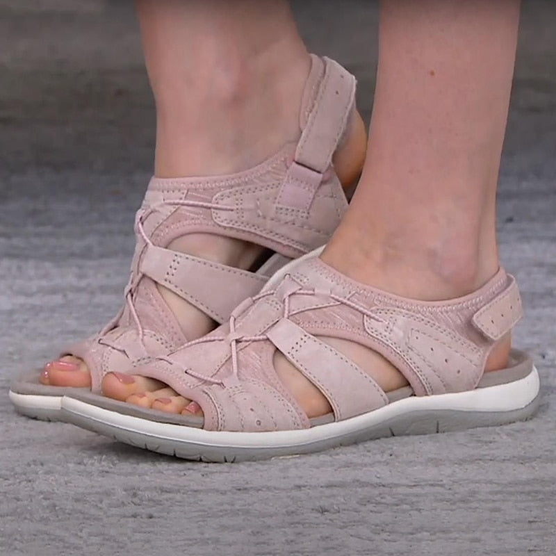 Ariana - Stijlvolle, verstelbare zomersandalen met steunzool