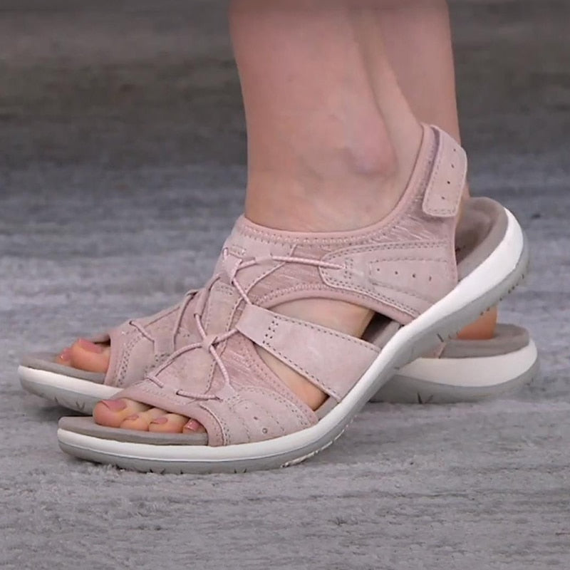 Ariana - Stijlvolle, verstelbare zomersandalen met steunzool