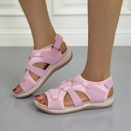 Ariana - Stijlvolle, verstelbare zomersandalen met steunzool