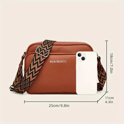 Marcontti™ - Leather Shoulder Bag