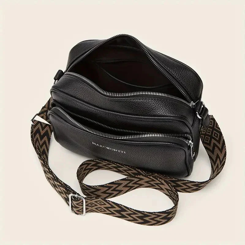 Marcontti™ - Leather Shoulder Bag