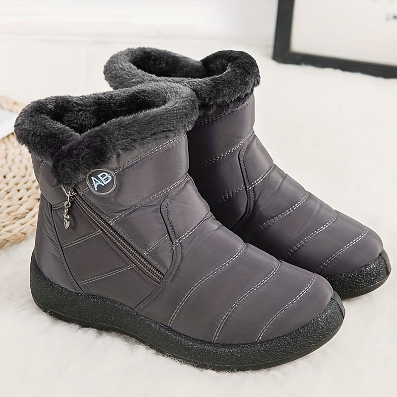 AB Snow Boots™ - Faux Fur Winter Boots