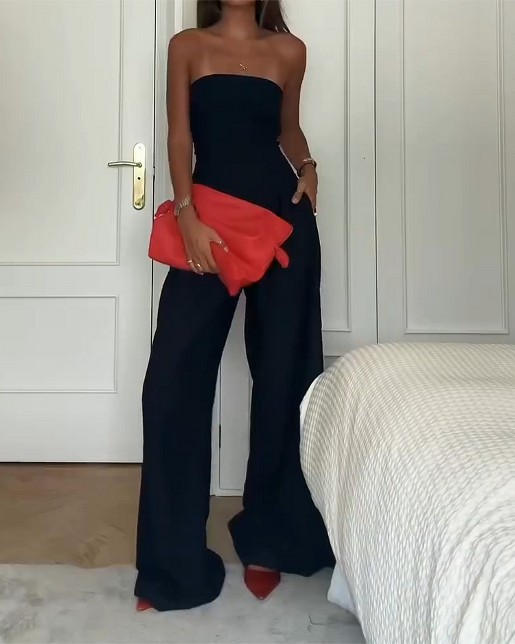 Braidy™ | Elegante off-shoulder jumpsuit