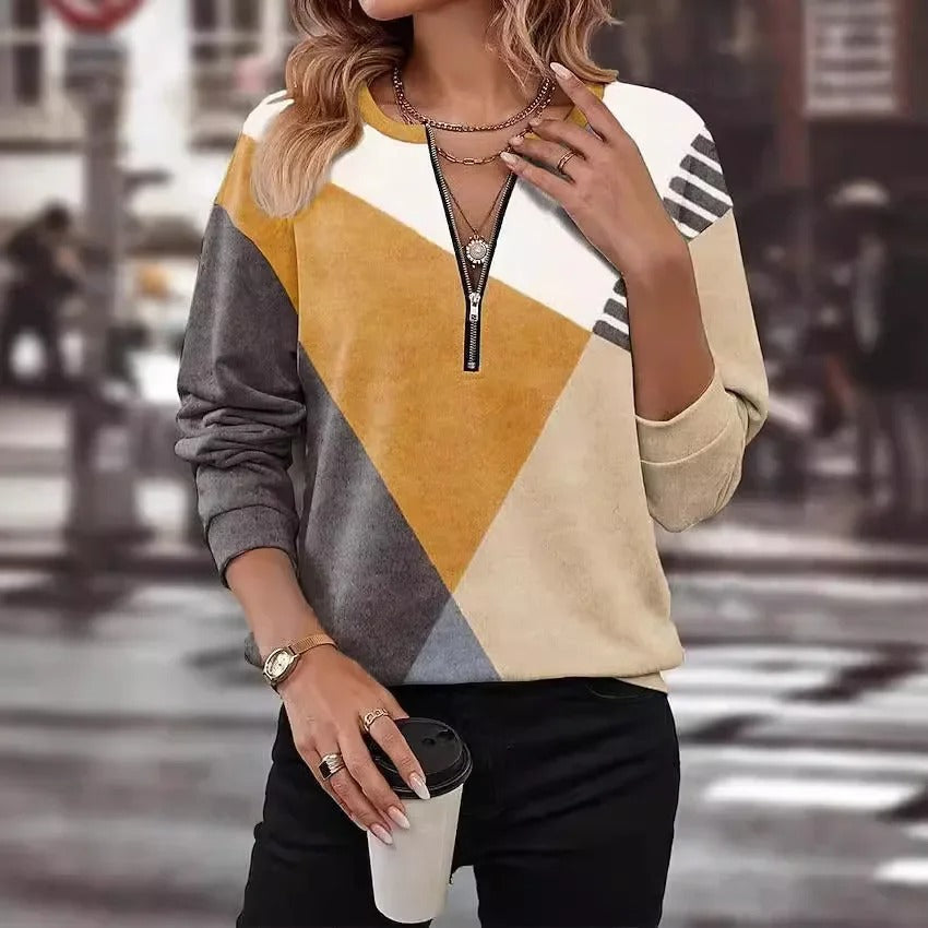 Ethla™ - Sweatshirt in vintage stijl