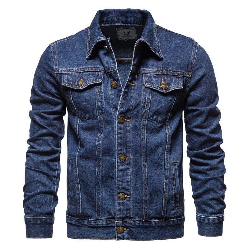 Antonios - Classic Denim Trucker Jacket