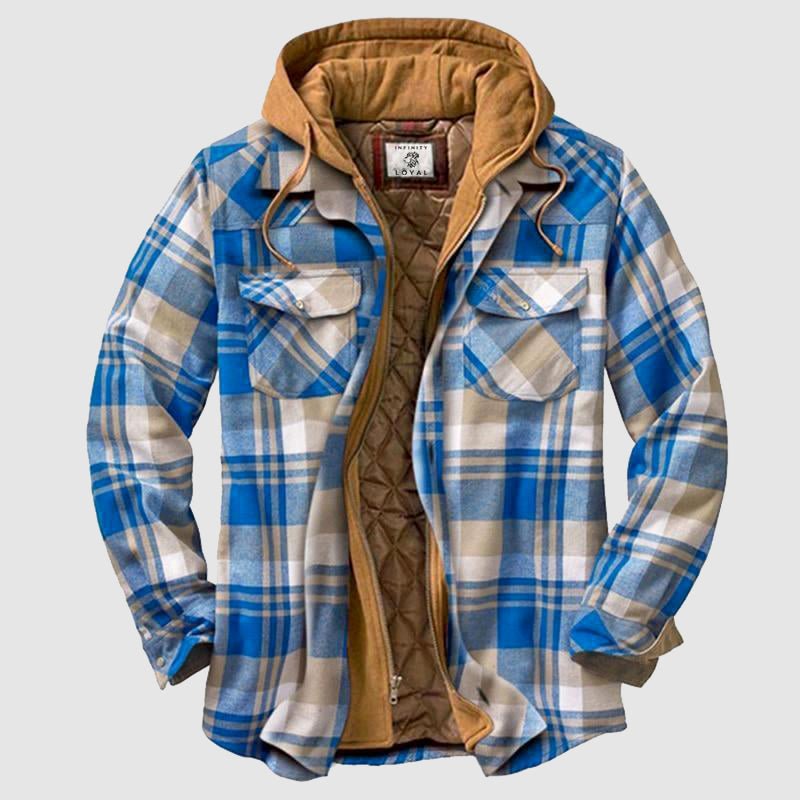 Blake - Lumberjack Insulated Flannel Jacket