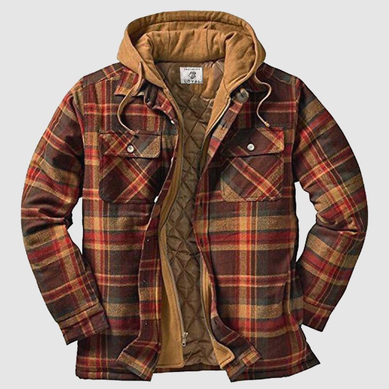 Blake - Lumberjack Insulated Flannel Jacket