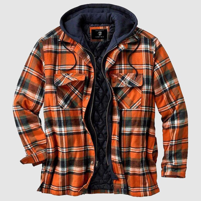 Blake - Lumberjack Insulated Flannel Jacket