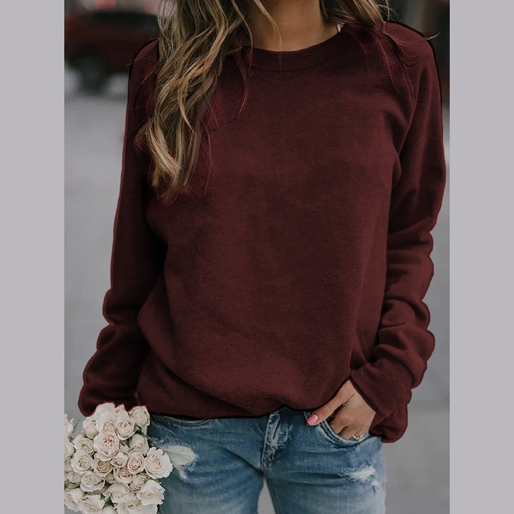 Eliza™ - Stijlvol, comfortabel sweatshirt met ronde hals